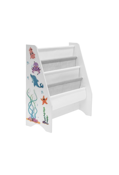 Libreria per bambini con 4 scaffali - Crambe