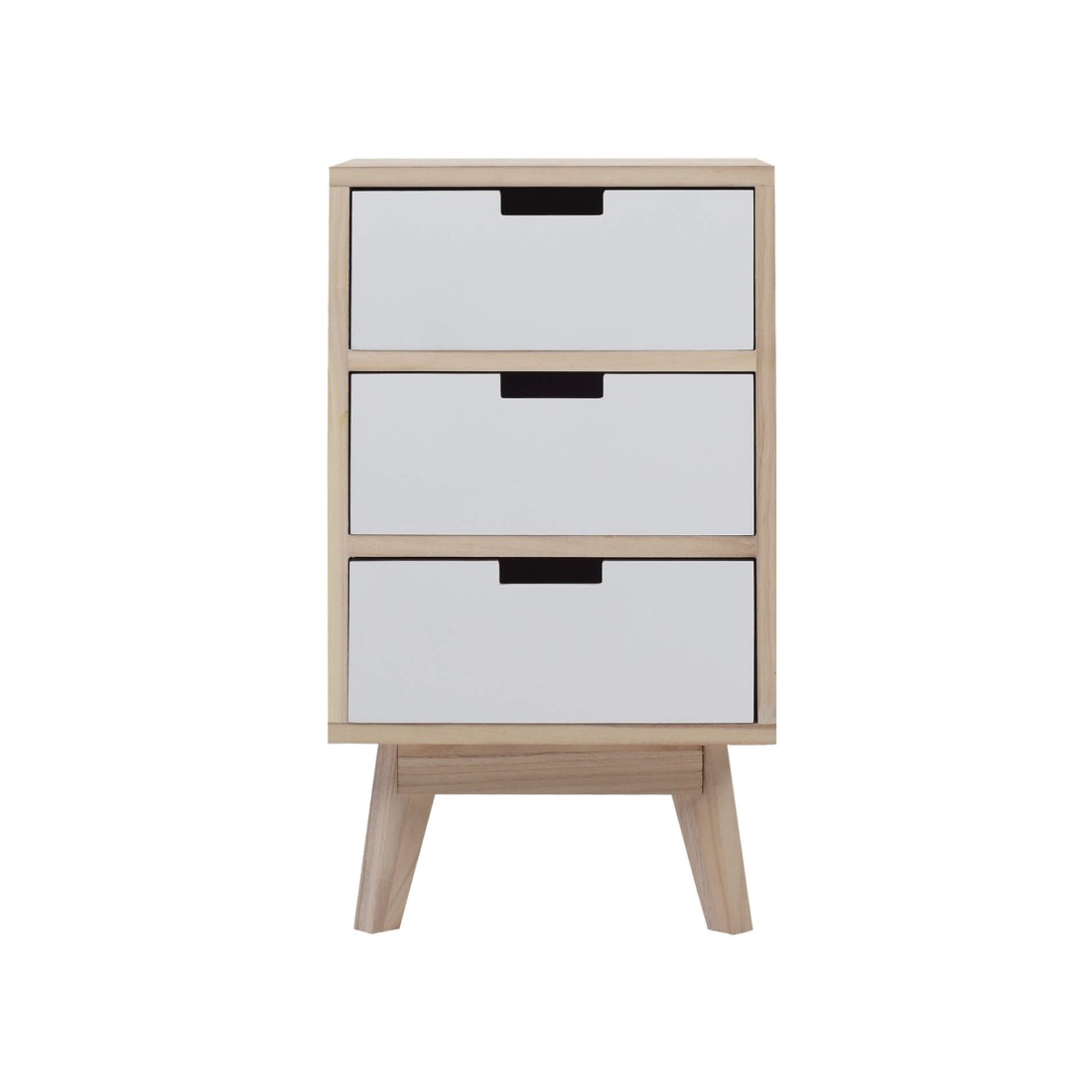 Small Scandinavian style chest of drawers with 3 drawers