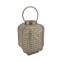 Vetiver - Gold metal decorative lantern