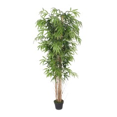 Kauda - Plante de bambou décorative avec feuilles artificielles H 180 cm