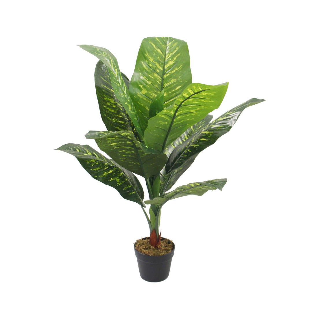 Hieki - Pianta di pothos artificiale con vaso