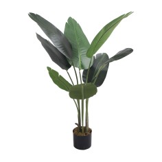 Taznit - Planta de banano artificial ornamental para interior o exterior