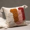 Salvadora - Square cushion cover with...