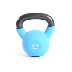 Kettlebell in neoprene 10 kg per esercizi di forza e resistenza