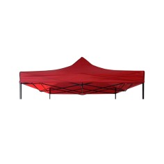 Schisandra - Telo rosso per gazebo 3x3 impermeabile