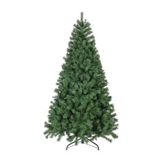 Yakut - Albero di Natale finto verde con base in metallo H 180 cm