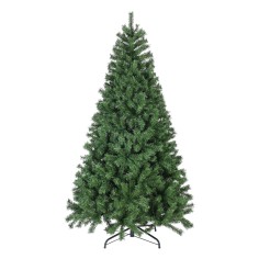 Kyeon - Árbol de Navidad artificial verde grande H 240 cm