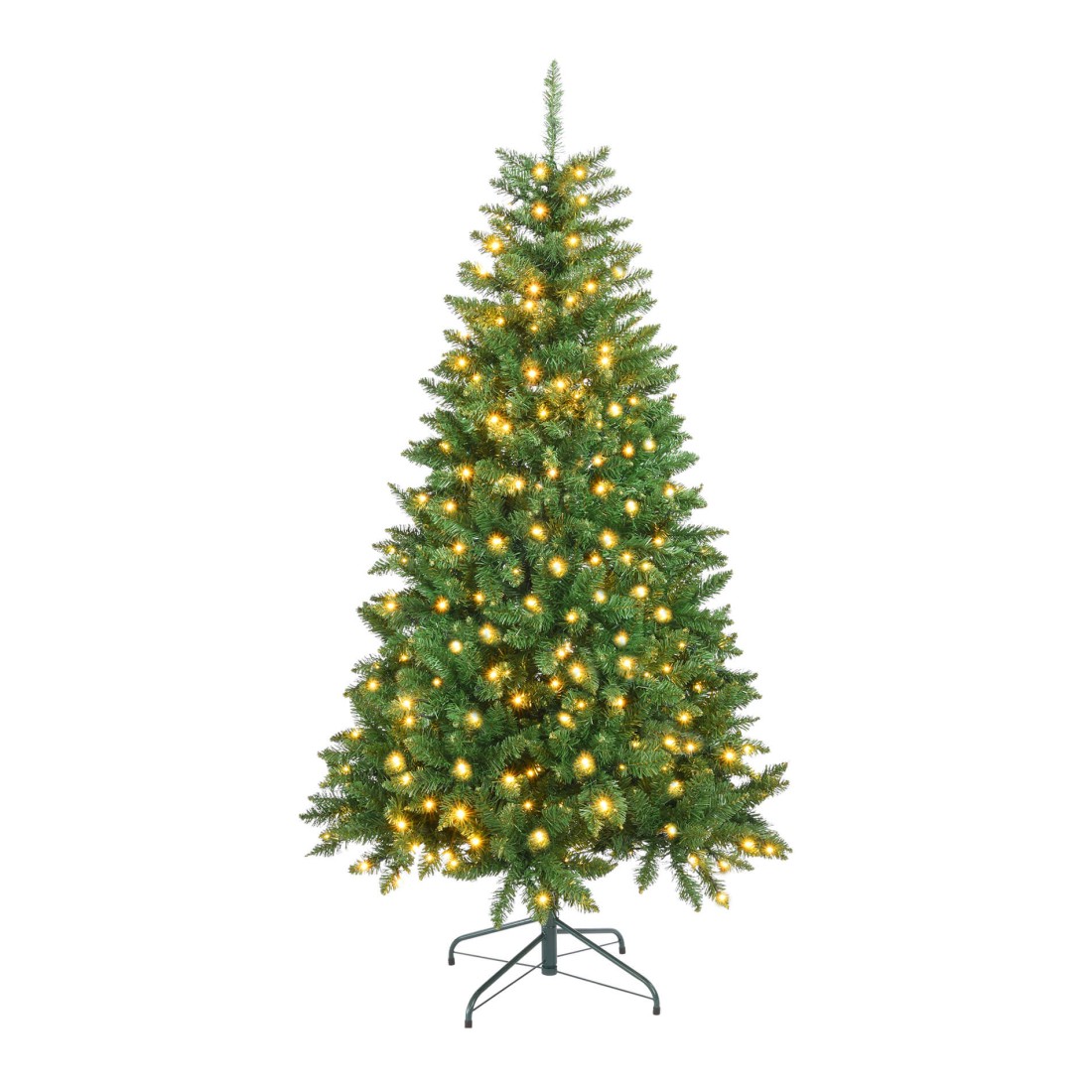 Jasper - Artificial Christmas tree with included LED lights H 180 cm