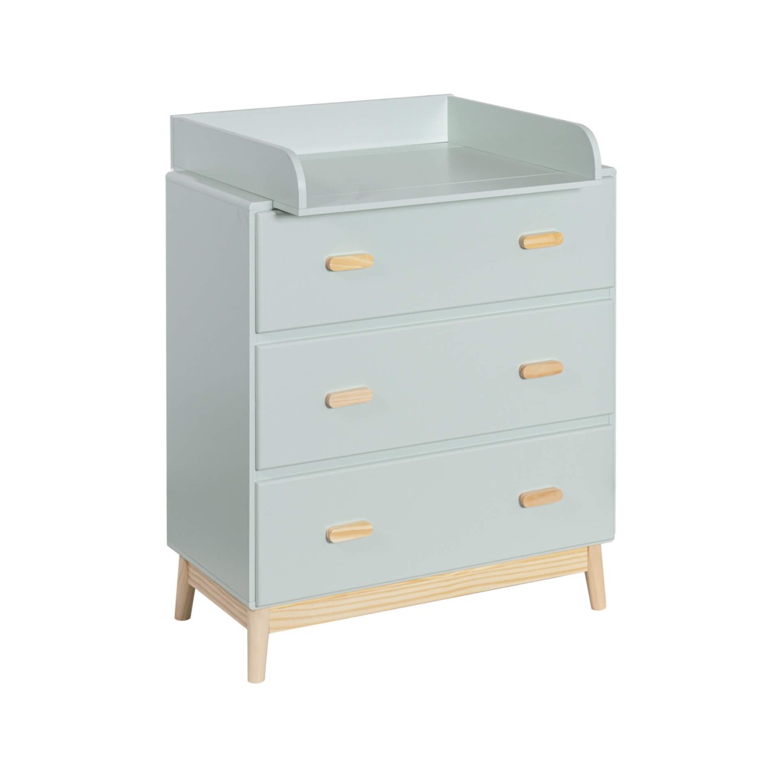 Cabinet with removable changing table and 3 drawers Tessen Mobili Rebecca