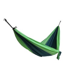 Bazra - Green hammock for camping or garden with bag