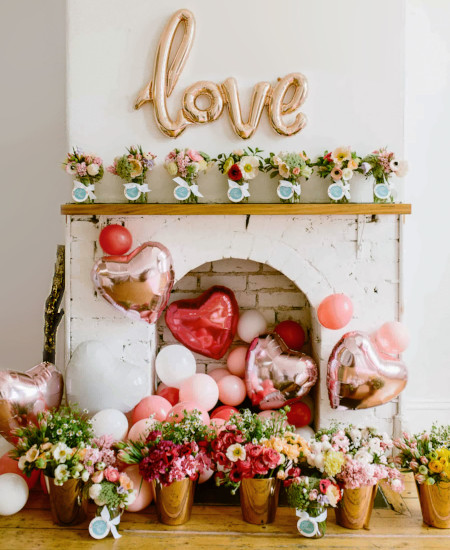 San Valentino: graziose decorazioni per un giorno romantico