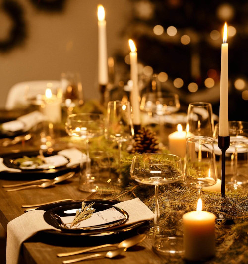 Bougies et set de table de Noël - Idées conseils et tuto Bougie
