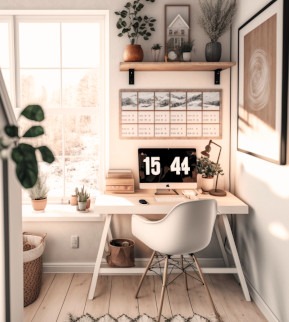 The office in your home: how to furnish a study room - Rebecca Mobili